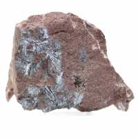 Pirolusita marroquí, cristalización auténtica