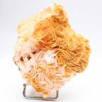 Barita naranja marroquí con cristales naturales