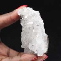 Cuarzo bruto de Marruecos, cristales con inclusiones de goethita.