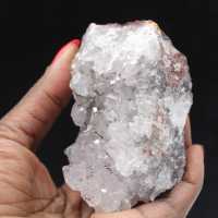 Pequeño ejemplar de Cuarzo Goethita, cristales brutos de Marruecos