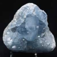 Celestina de Madagascar: Drusas y cristales en bruto