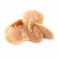 Cristal de rosa del desierto marroquí: fragmento de yeso