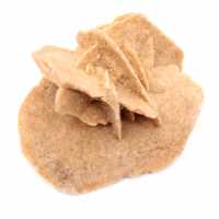 Mini Rosa del Desierto Marroquí: ejemplar de yeso natural