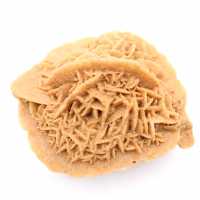 Ejemplar de rosa del desierto marroquí: cristalización densa