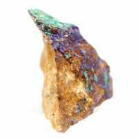 Malaquita azurita en bruto de Marruecos