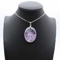 Colgante de amatista: un raro ejemplar mineral