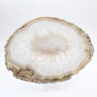 Ejemplar masivo de ágata pulida