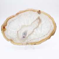 Ágata gris y azul de Brasil