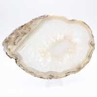 Ágata brasileña: ejemplar pulido