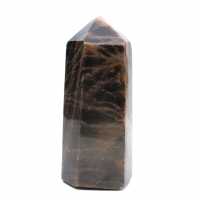Prisma de piedra lunar negra - Feldespato microclina de colección