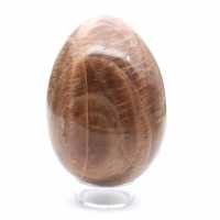 Piedra Lunar Negra - Huevo de Microclina 455 g