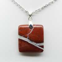 Jaspe rojo pulido de Madagascar