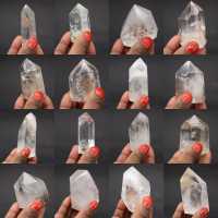 Prisma de cuarzo bitterminado Prisma de cuarzo bitterminado