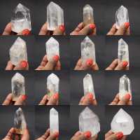 Prisma de cuarzo con inclusión