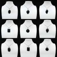 Colgante de turmalina negra Colgante de turmalina negra