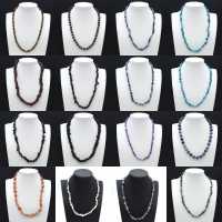Collar Piedra Luna Rosa