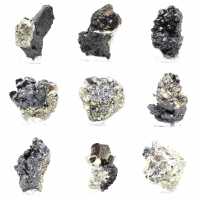 Pieza de Colección Esfalerita y Pirita