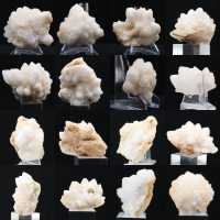 Cuarzo flor marroquí con cristales bien definidos.