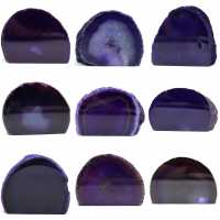 ágata púrpura mineral