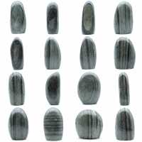 Piedra natural de jaspe verde estriado Piedra natural de jaspe verde estriado