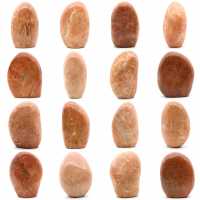 Decoración piedra luna rosa microline Decoración piedra luna rosa microline