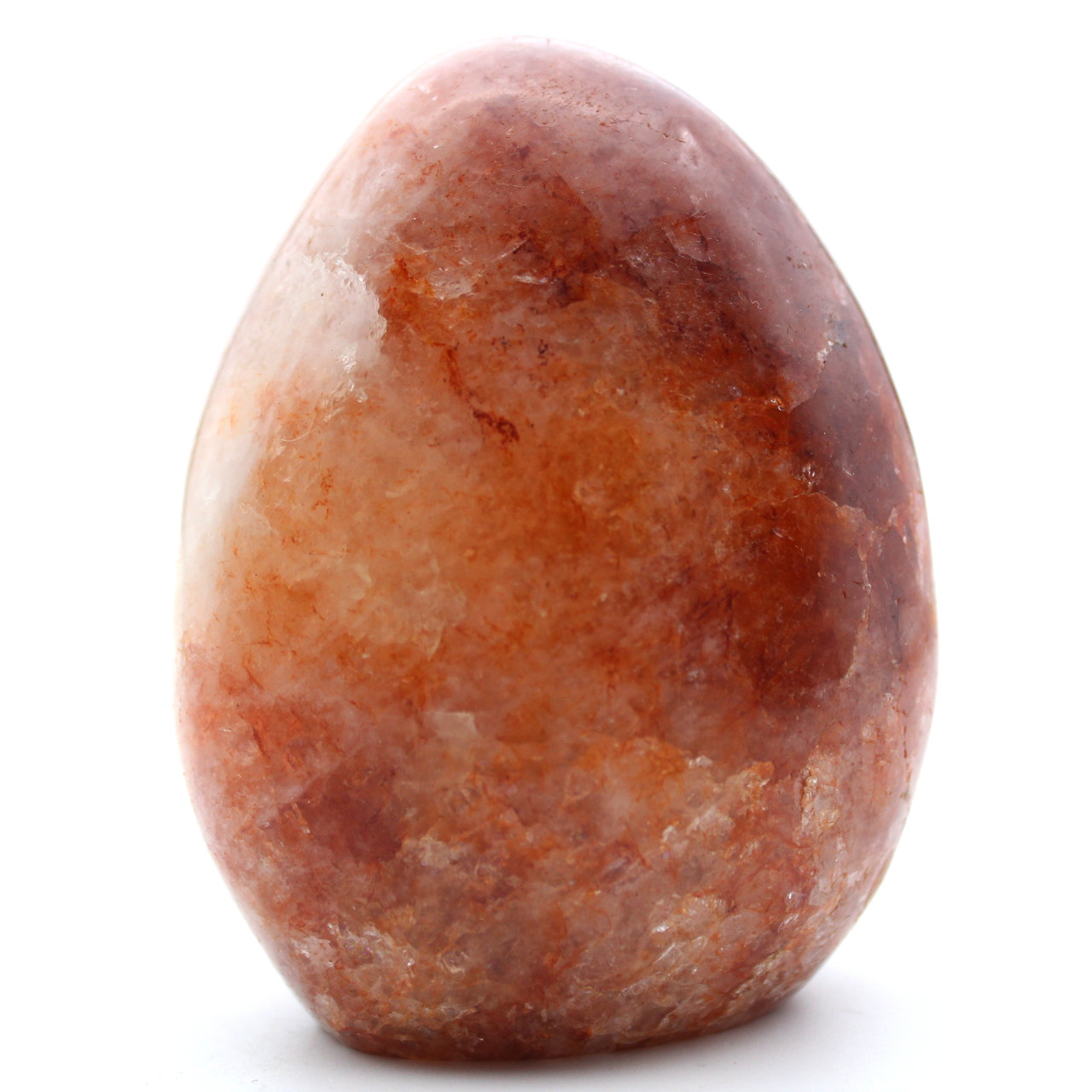 Piedra de cuarzo rojo natural