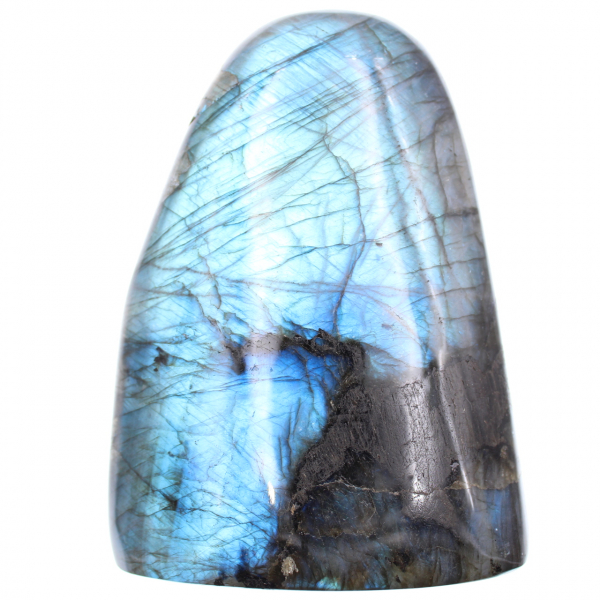 Piedra labradorita en color azul