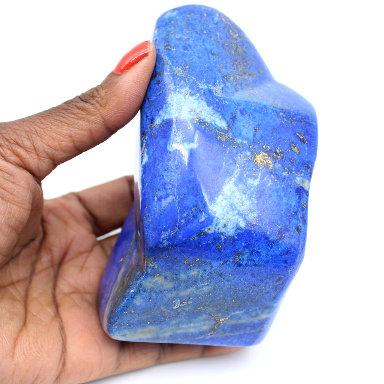 Piedra lapislázuli pulida