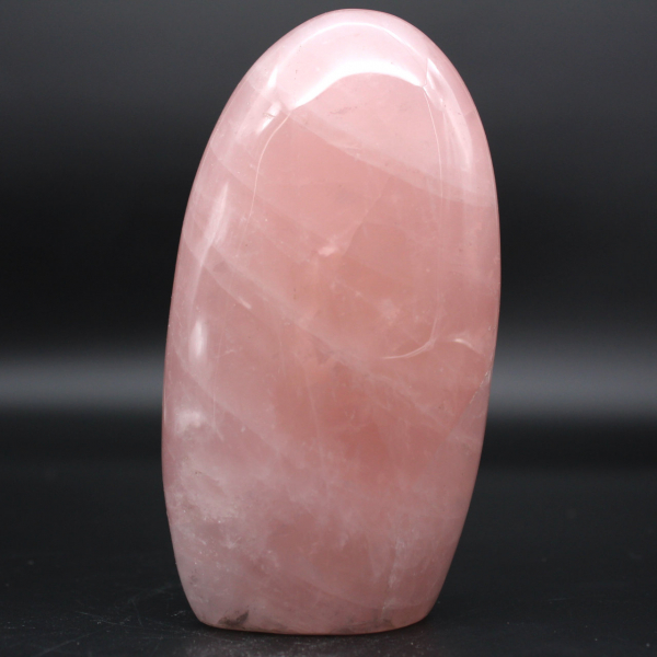 Piedra de cuarzo rosa natural