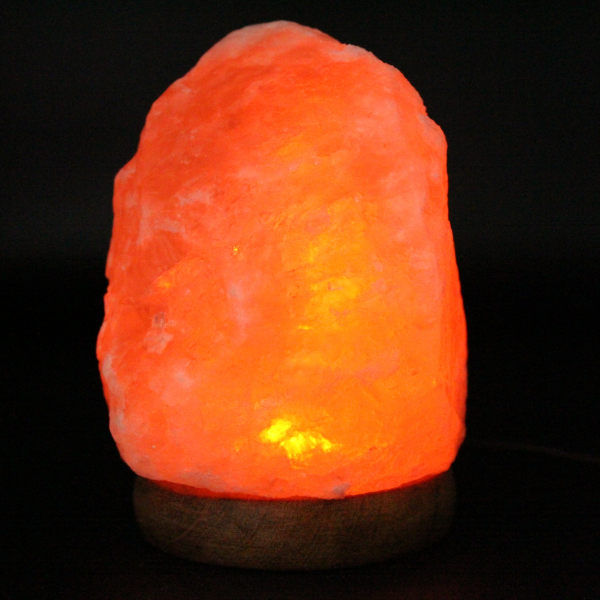 Lámpara de roca de sal