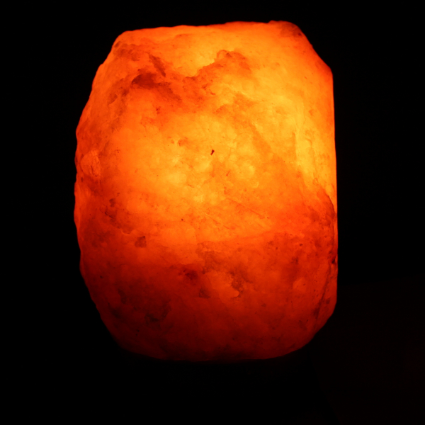 Lámpara de sal rosa de Pakistán
