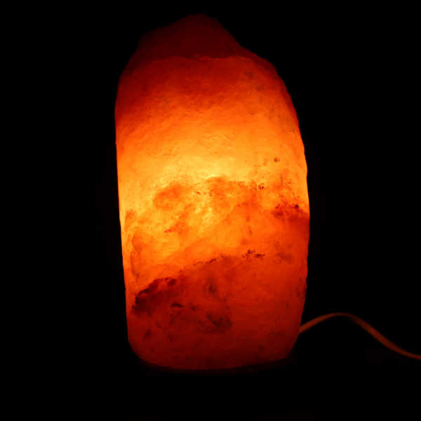 Lámpara de sal rosa de Pakistán