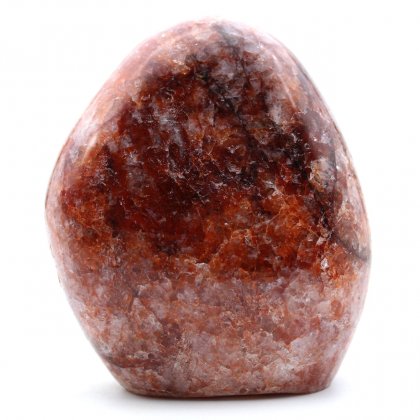 Piedra ornamental de cuarzo rojo de Madagascar