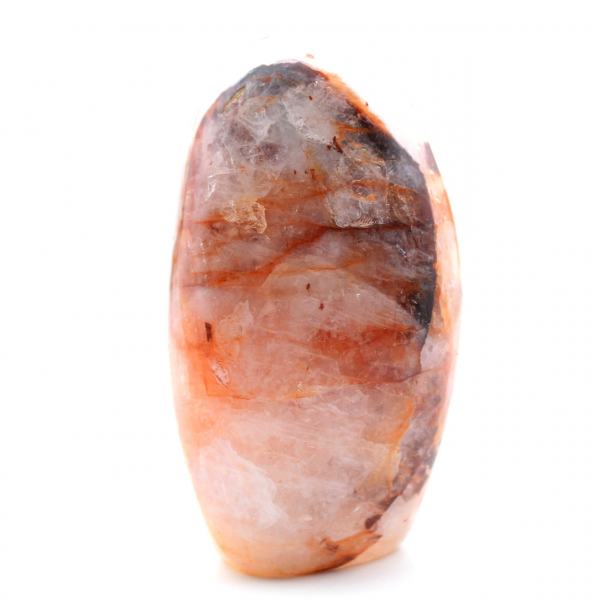 Piedra de cuarzo hematoide natural