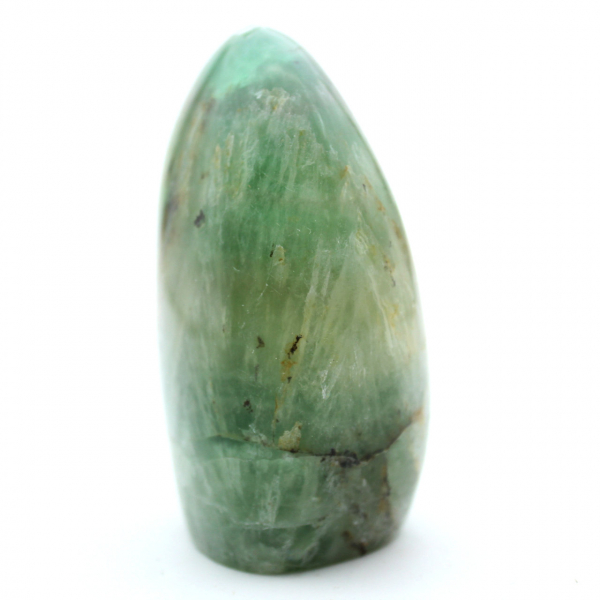 Piedra ornamental de fluorita verde de Madagascar