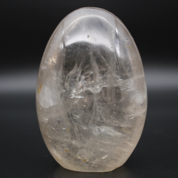 Piedra de cristal de roca de cuarzo de forma libre