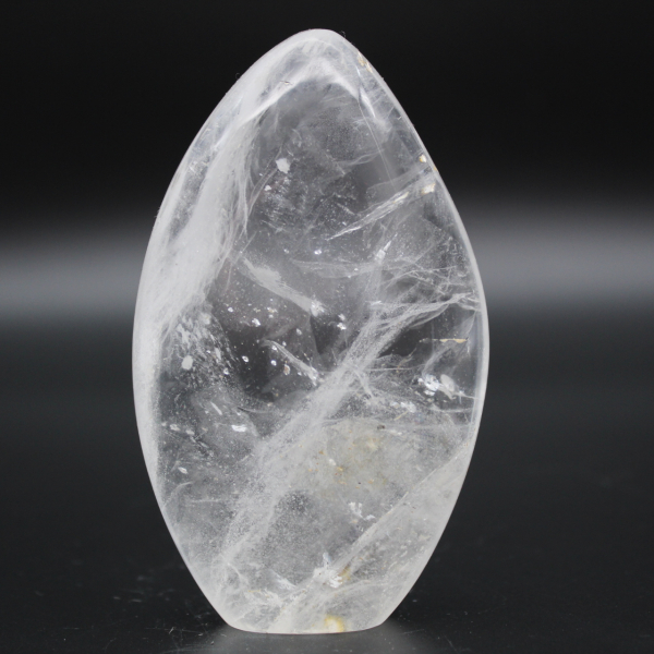 Cuarzo de cristal de roca natural para adorno.