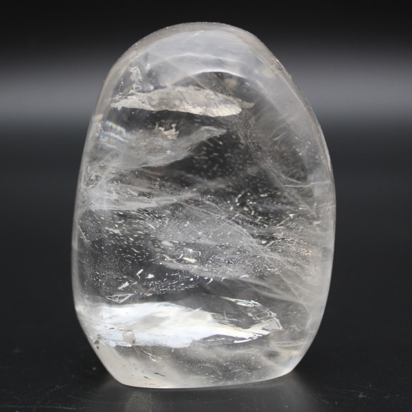 Cuarzo cristal de roca natural pulido