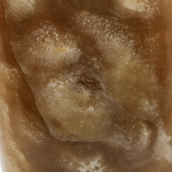 Bloque de calcita de miel natural pulida