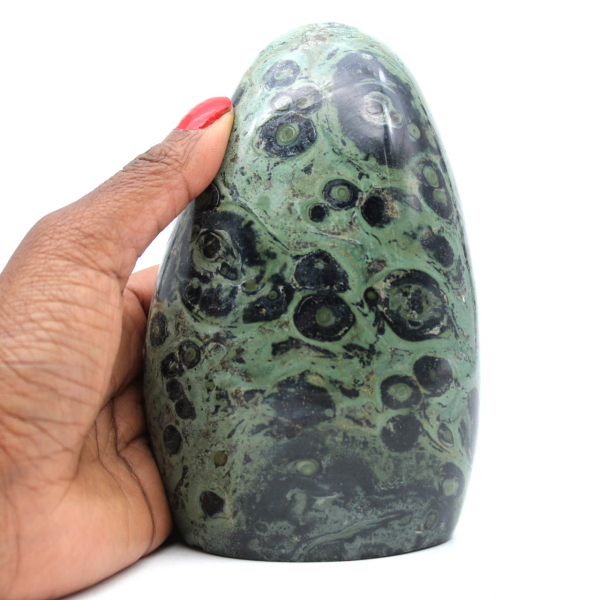 Forma libre en piedra de jaspe kambamba