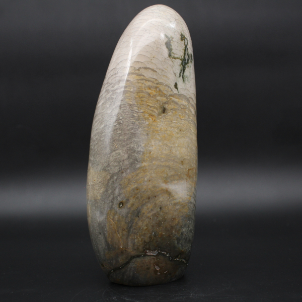 Piedra de jaspe con bandas grises de Madagascar