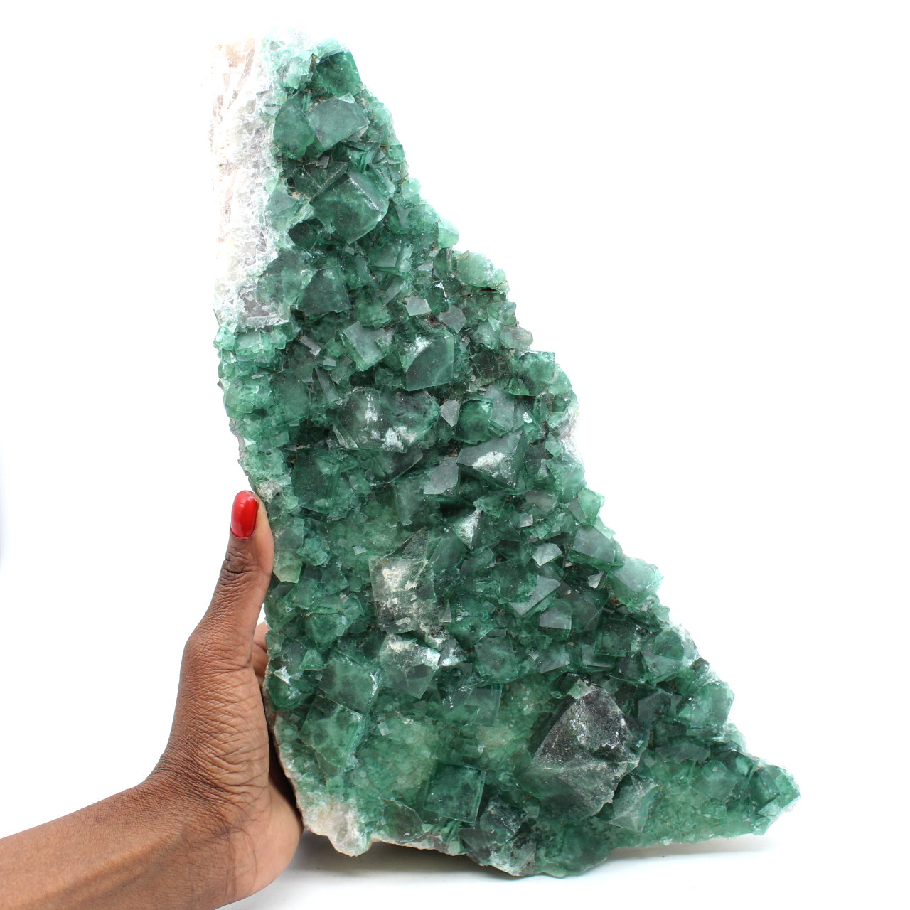 Fluorita verde de Madagascar de casi 4 kilo