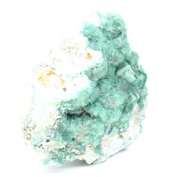 Fluorita cristalizada en un cubo de casi 4 kilo