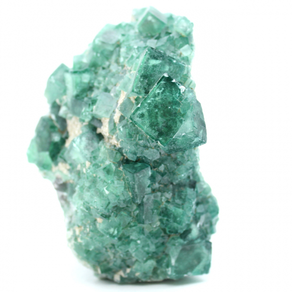 Piedra de cristal de fluorita verde de Madagascar