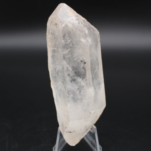 Cristal de roca bicabado de Madagascar