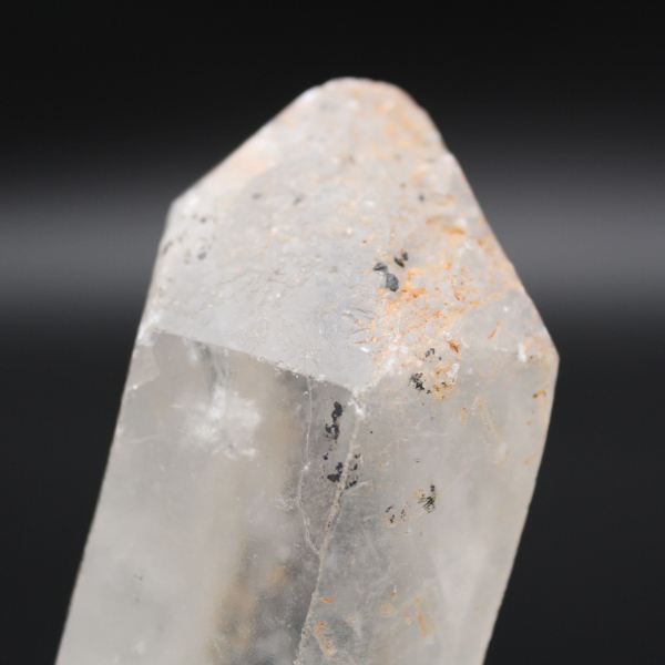 Cristal de roca bicabado de Madagascar