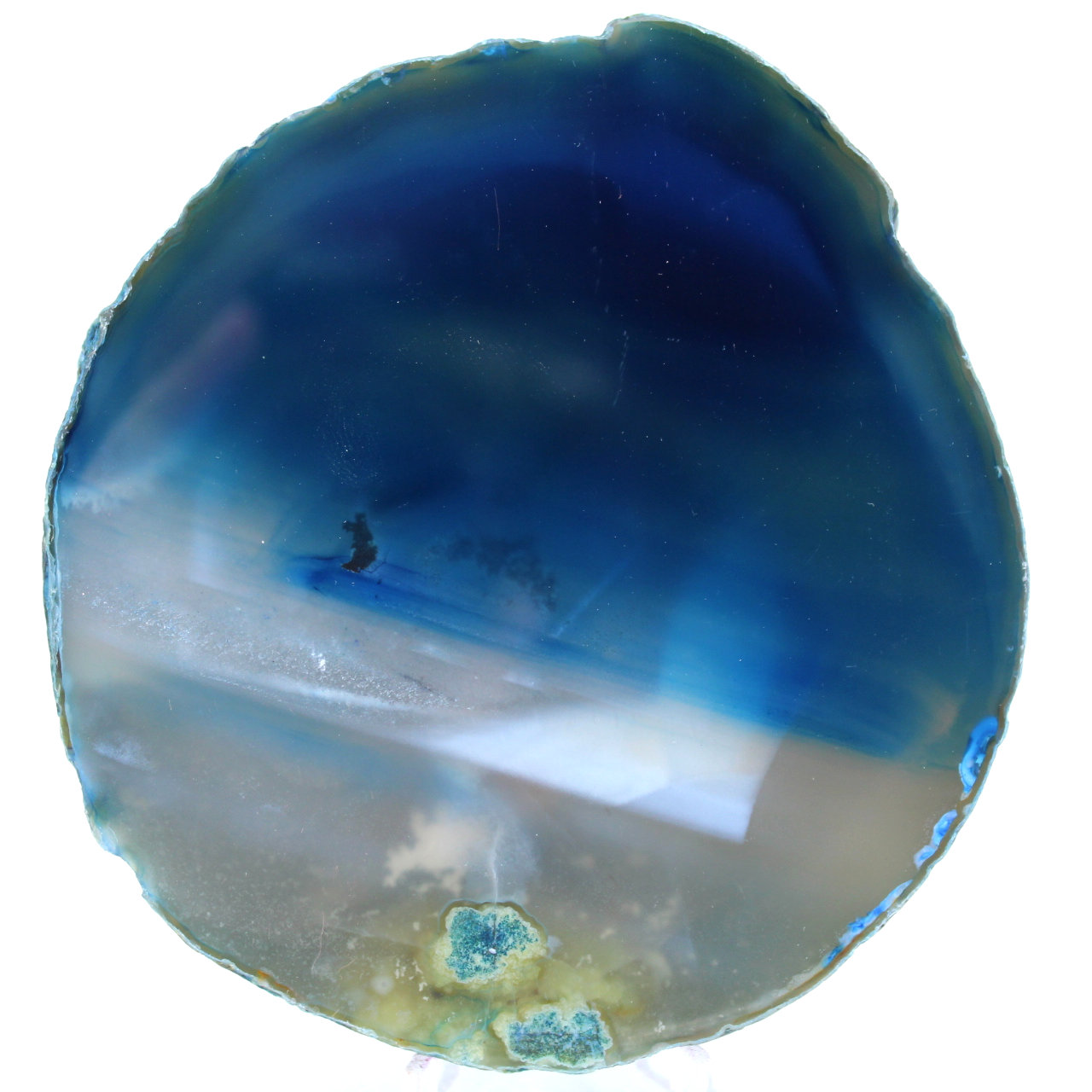 ágata azul brasileña