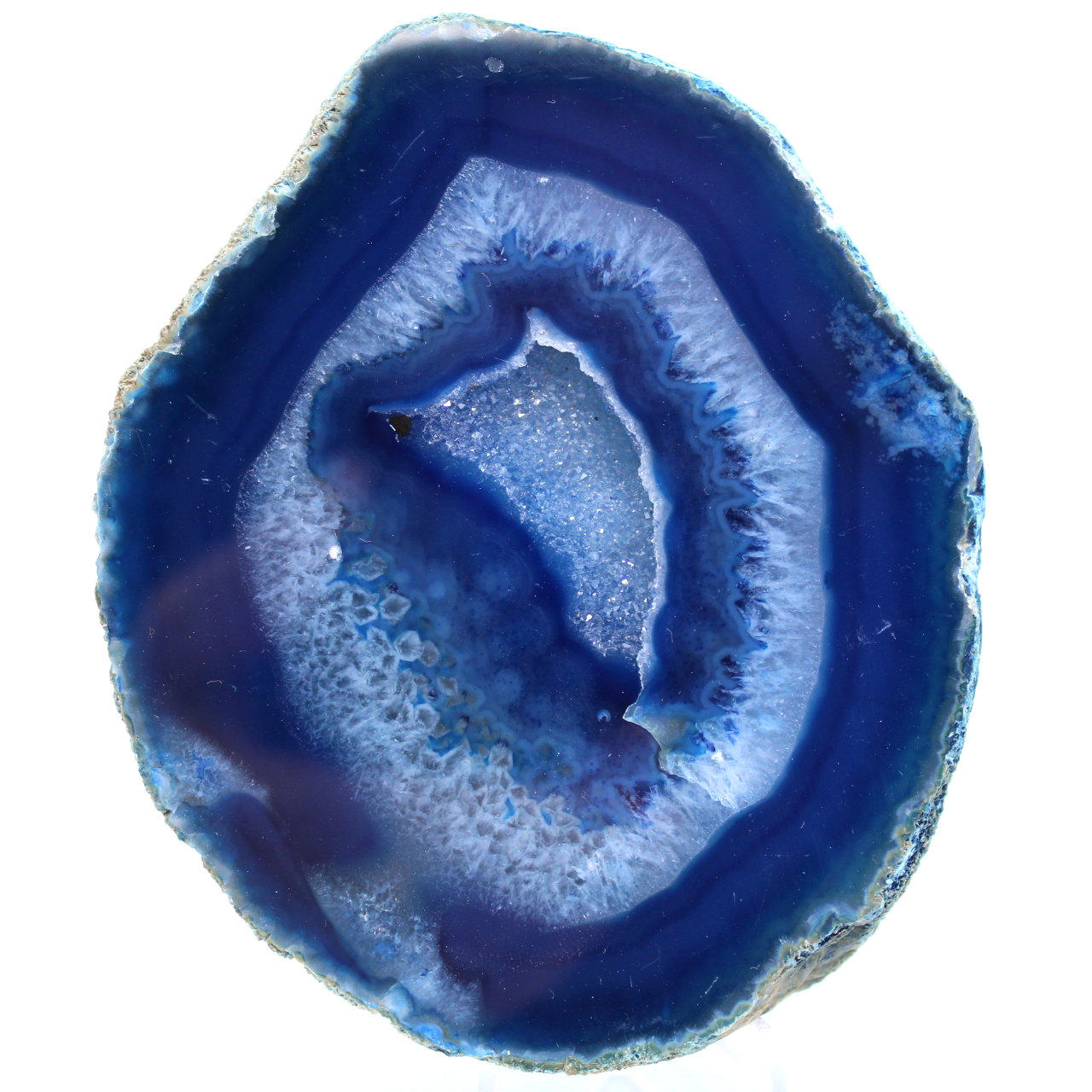 piedra de ágata azul