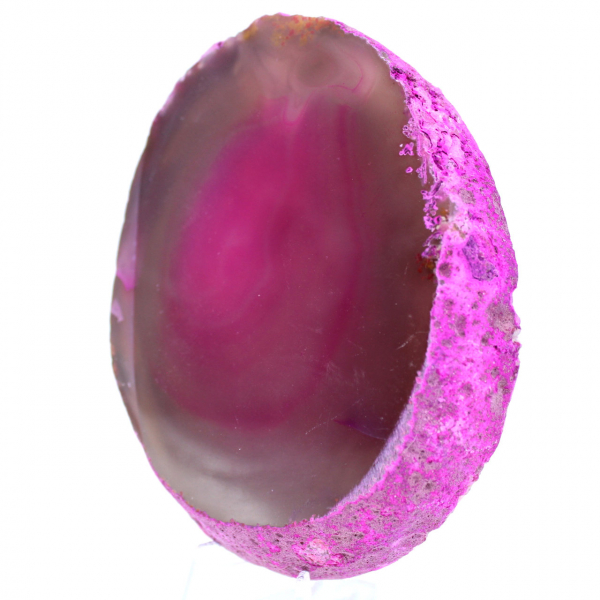 piedra de ágata rosa de brasil