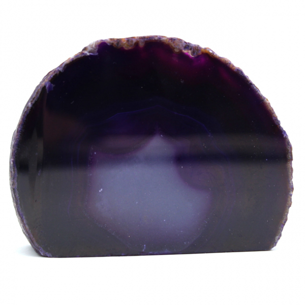 Piedra de ágata violeta de Brasil